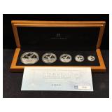 2023Mo MEXICO 5 SILVER LIBERTAD COIN SET -