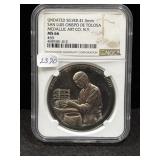 UNDATED SILVER 41.5MM "SAN LUIS OBISPO DE TOLOSA"