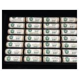 (34) $10 BANK ROLLS OF 2018 NATIONAL PARKS,