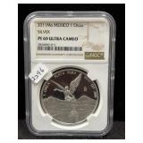 2011Mo MEXICO 1 OZ SILVER LIBERTAD - NGC: PF69