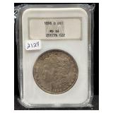 1898-O MORGAN SILVER DOLLAR 0 NGC: MS64