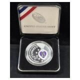 2022 NATIONAL PURPLE HEART PROOF SILVER DOLLAR