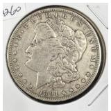 1891-O MORGAN SILVER DOLLAR