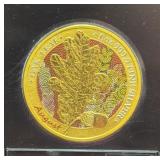 2019 GERMANIA MINT 'AUGUST' OAK LEAF 1 OZ