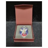 SHIELD OF SAINT MICHAEL 2 OZ .999 FINE SILVER -