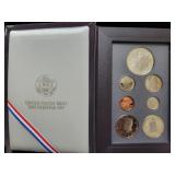 1989 U.S. MINT PRESTIGE SET W/BOX AND COA