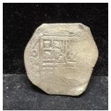 CERTIFIED MEXICO 8 REALES SHIPWRECK COIN -