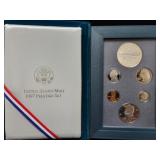 1997 U.S. MINT PRESTIGE SET W/BOX AND COA
