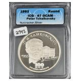 1993 SILVER ROUND - PETER TCHALKOVSKY - ICG