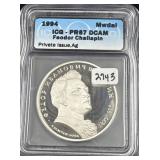 1994 MEDAL - FEODOR CHALLAPIN - SILVER - ICG