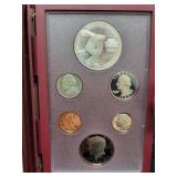 1983 OLYMPIC PRESTIGE SET W/BOX AND COA