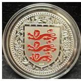 2018 GIBRALTAR - ROYAL ARMS OF ENGLAND - REVERSE