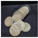 (20) ASSORTED PEACE SILVER DOLLARS