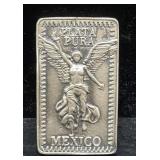 LOCKER 3.1 TROY OZ .999 FINE SILVER MEXICO INGOT