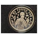 SILVER SHIELD '2020 WE POISON YOU' 1 OZ .999 FINE