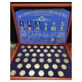 THE COMPLETE PRESIDENTS COIN COLLECTION -