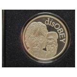 SILVER SHIELD '2017 LENNON' BRILLIANT UNC 1 OZ