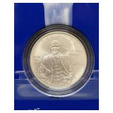 THOMAS ALVA EDISON COLLECTOR COIN - 90% SILVER -