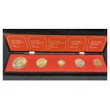 THE PRESIDENTIAL SILVER COIN SET - 1964