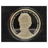 SILVER SHIELD '2019 ABRAHAM LINCOLN' PROOF 1 OZ