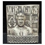 LOCKER MINT 3.1 OZ PRECISION POURED 'PAULIE' .999