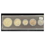 1943-P TYPE COIN SET IN WHITMAN PLASTIC CASE