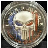 2021 LIBERATOR 1 OZ .999 FINE SILVER COIN -