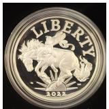 2022 AMERICAN LIBERTY SILVER MEDAL - 1 OZ SILVER