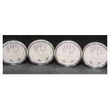 (4) 1 OZ .999 FINE SILVER ROUNDS: (2) ARISE AND