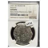 (1621-30) MEXICO 8R - PHILIP IV - SPICE ISLANDS