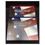 2020-P & D U.S. MINT UNC COIN SET