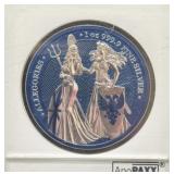 2019 GERMANIA MINT 'THE ALLEGORIES' 1 OZ .999 FINE