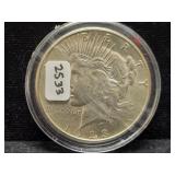 1923-S PEACE SILVER DOLLAR
