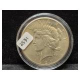 1927 PEACE SILVER DOLLAR