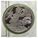 1975 ST. PATRICK'S DAY COMM. MEDAL AND CACHET