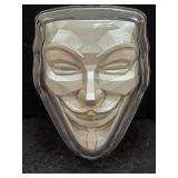 2 OZ .999 FINE SILVER GUY FAWKES MASK