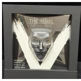 2022 'THE REBEL' GUY FAWKES MASK - 2 OZ SILVER