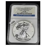 2011-P SILVER EAGLE - REVERSE PROOF - 25TH