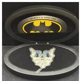 2022 BATMAN 5 OZ .999 FINE SILVER BAT SYMBOL -