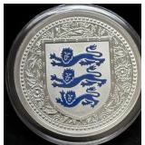 2018 GIBRALTAR - ROYAL ARMS OF ENGLAND - REVERSE