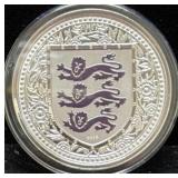 2018 GIBRALTAR - ROYAL ARMS OF ENGLAND - REVERSE