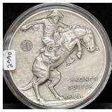 MEDAL ART CO. 'BRONCO BUSTER' BY FREDERICK