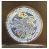 2019 GERMANIA MINT 'FEBRUARY' OAK LEAF 1 OZ