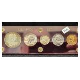 1955-P U.S. MINT PROOF SET IN CAPITAL HOLDER