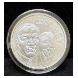 SILVER SHIELD '2017 MLK' BRILLIANT UNC 1 OZ SILVER