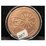 'IN DEBT & DEATH THEY TRUST' 1 OZ SILVER ROUND