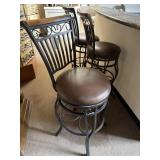 3 BAR STOOLS -