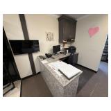 Brothers MFC copier Dell  monitor. Vizio TV