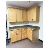 KITCHEN - L S SHAPE GRANITE TOP