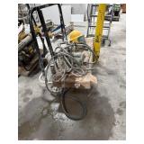 BULLARD free ï¿½ air pump with helmet, and hoses.